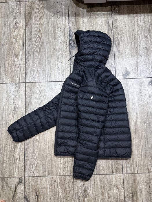 Damska Kurtka Puchowa PEAK PERFORMANCE Down Naturalny Szary Gęsi Puch