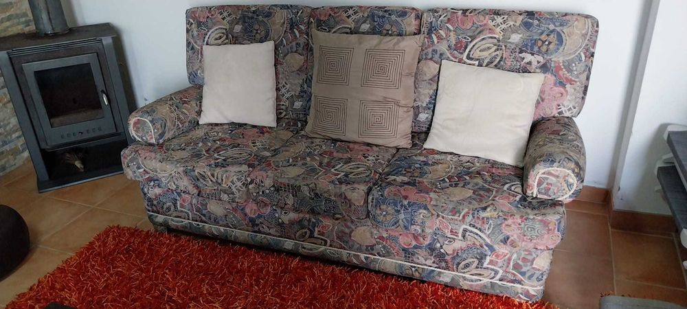 Conjunto de sofá + poltronas