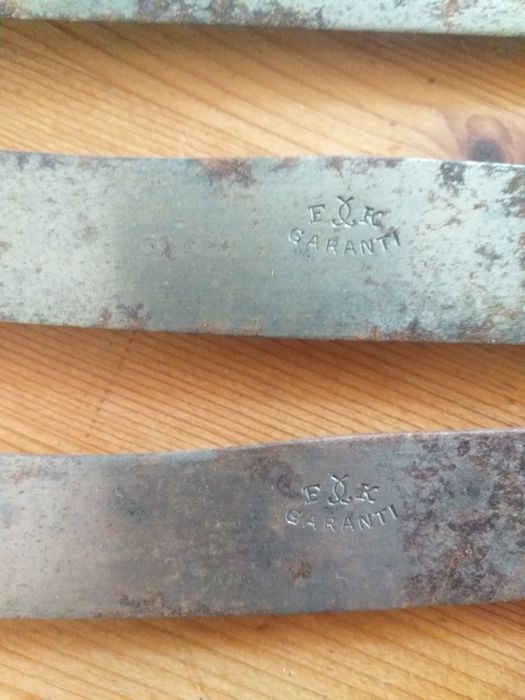 talheres 7 facas antigas