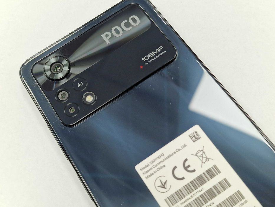 POCO X4 PRO 5G Dual SIM/ 6GB/ 128GB/ Laser Black/ Grade A- + ładowarka