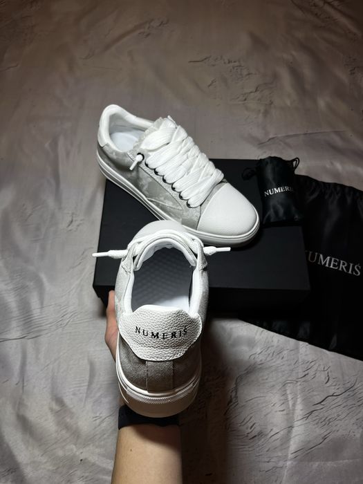 NUMERIS Atelier Acrylic Sneakers нумеріс ателі CLOUD White клауд білі