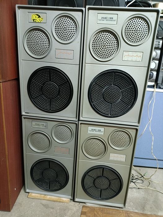 Акустические колонки 25 АС - 109 , S-90