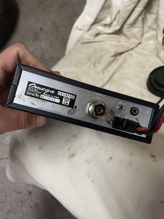 CB radio OMEGA + antena PRESIDENT 40cm