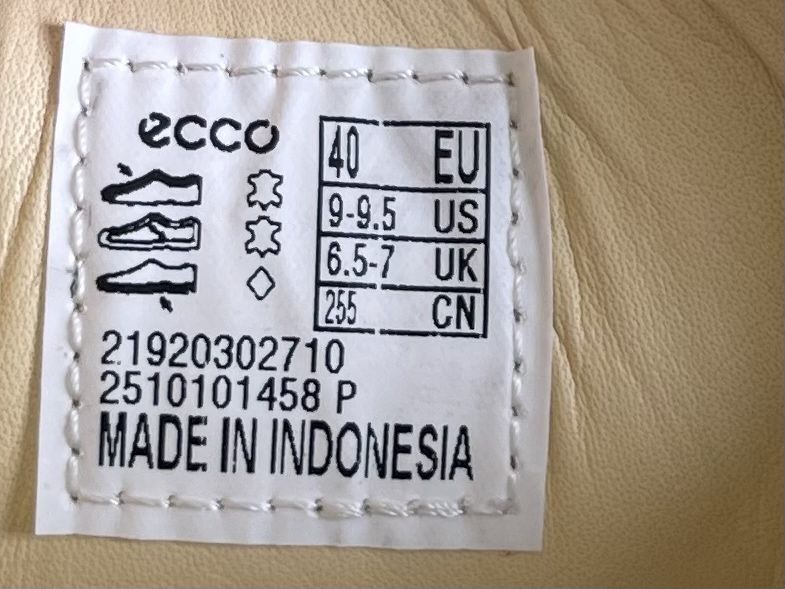 Кеди Ecco Soft 60 40 р