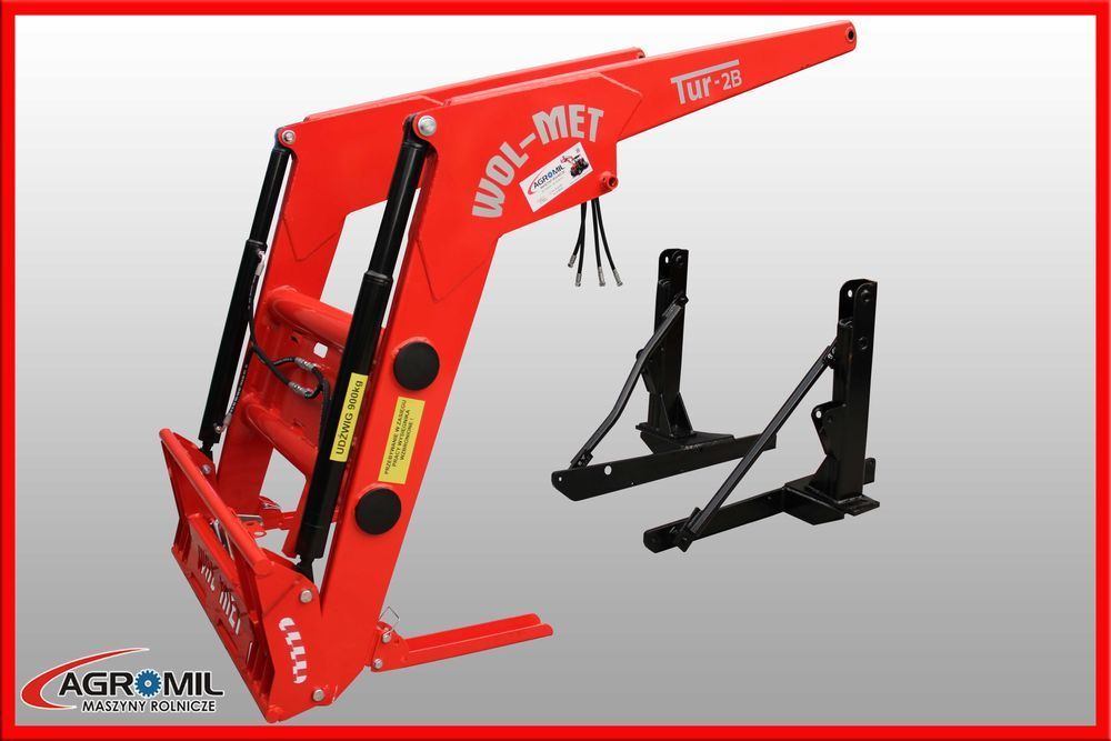 Ładowacz czołowy euroramka MTZ  C-385 udźwig 900kg