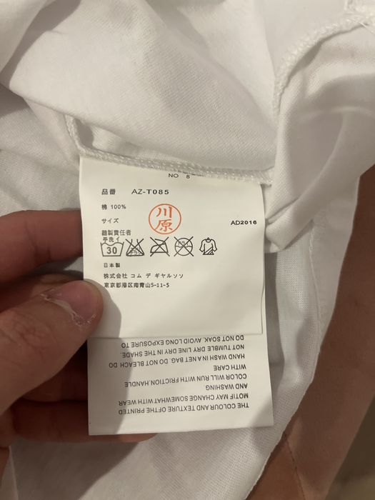 koszulka comme des garcons play biala rozmiar M