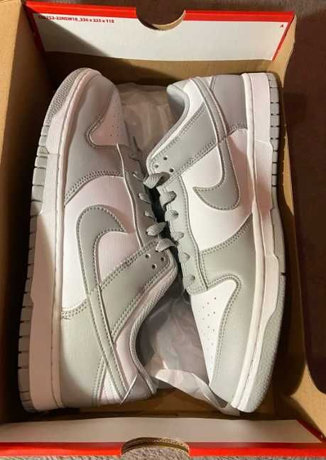 Nike Dunk Low Retro "Grey Fog" R  36