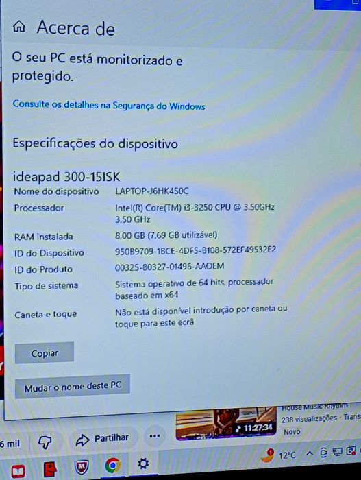 PC de torre I3 a 3.5GHZ