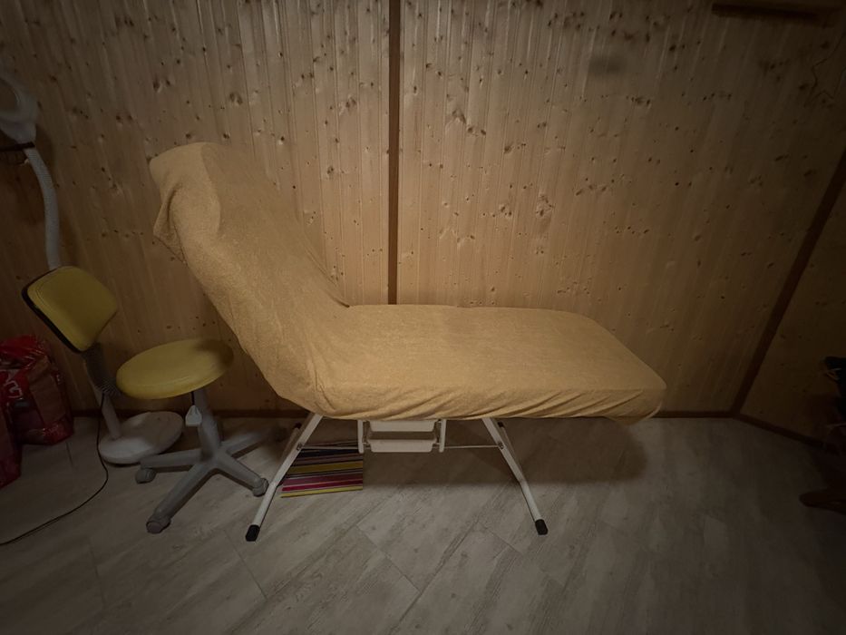 Fotel kosmetyczny plus krzeslo