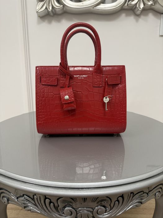 Сумка laurent кожа