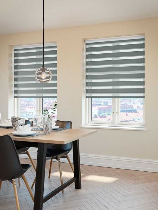 Ролета день-ніч FEMRIS 60x180см сіра JYSK