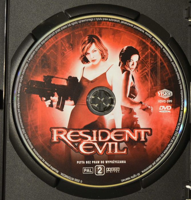 Resident Evil / Horror, Akcja / 2002 / Dvd