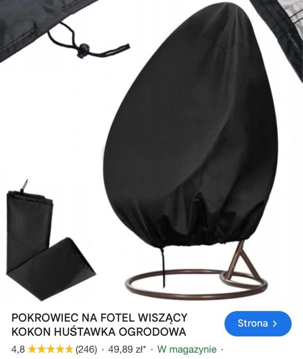 Hustawka ogrodowa. Używana