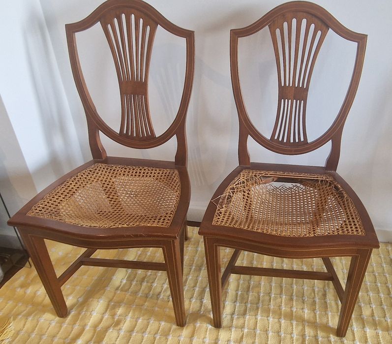 Cadeiras cerejeira  estilo inglês