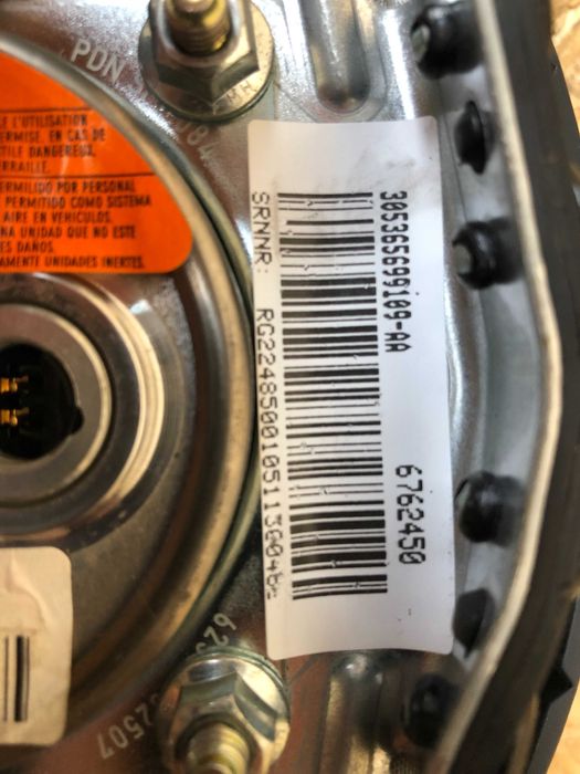 Airbag/poduszka powietrzna kierowcy Mini Cooper R55
