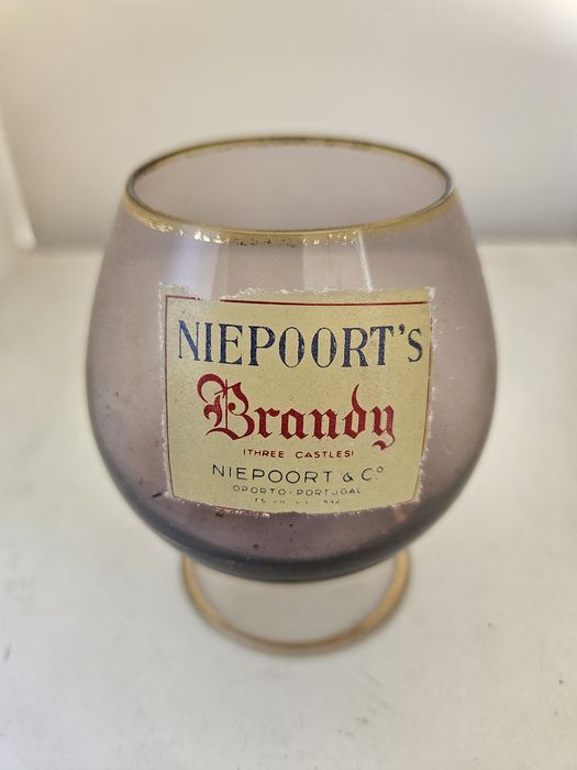 Copos antigos com publicidade