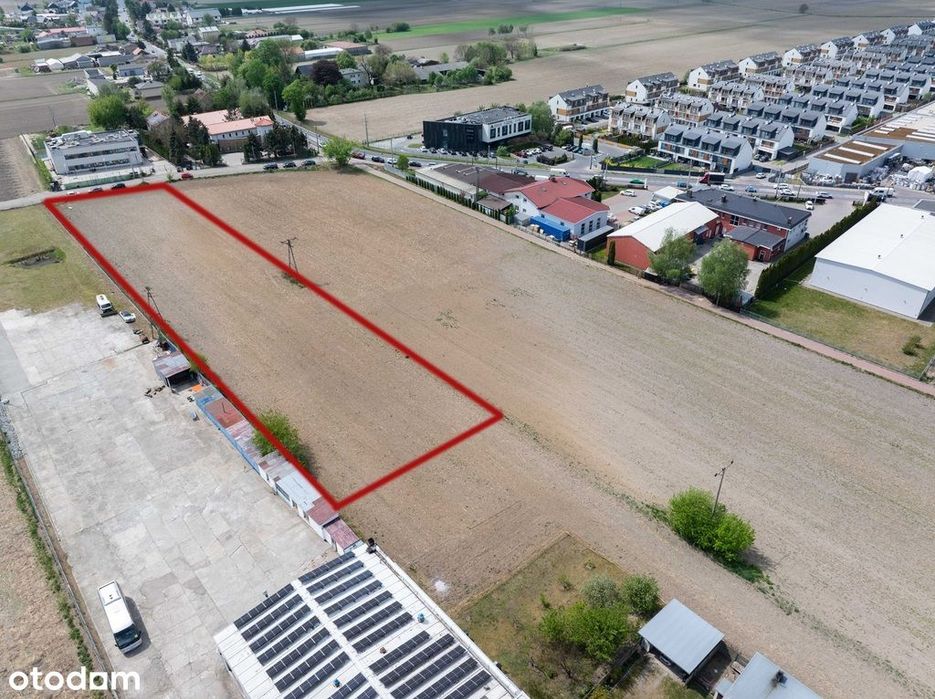 Działka w gm. Stare Babice z potencjałem