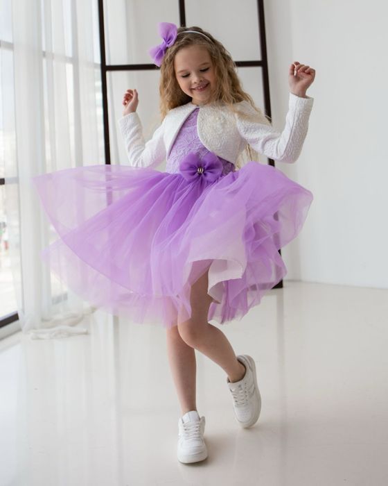 Сукня святкова  рожевий 122,128