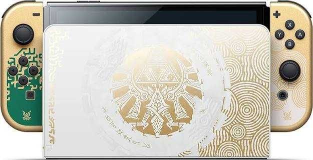 Konsola Nintendo Switch OLED Zelda Edition 100% Sprawna IGŁA + Etui Sklep Wysyłka Wymiana