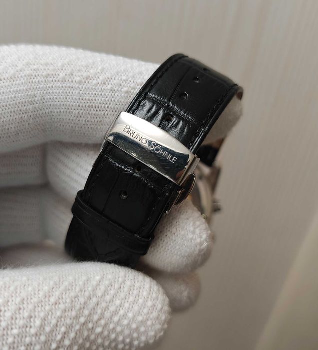 Чоловічий годинник Bruno Sohnle 17.13084.241 Sapphire Germany 40mm 100