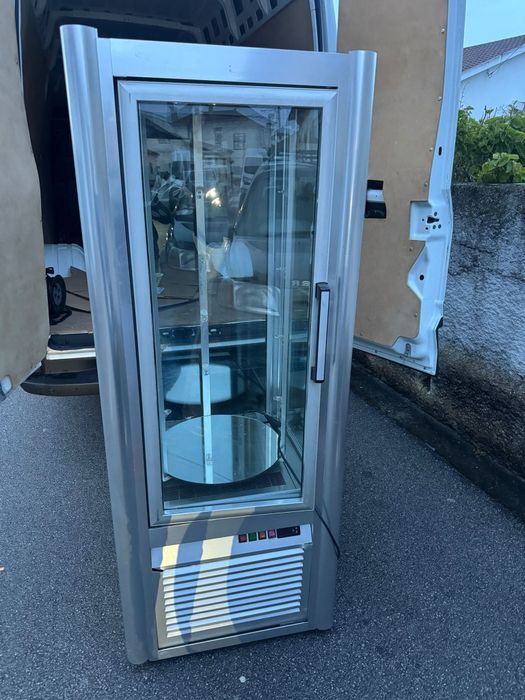 Vitrine expositora rotativa