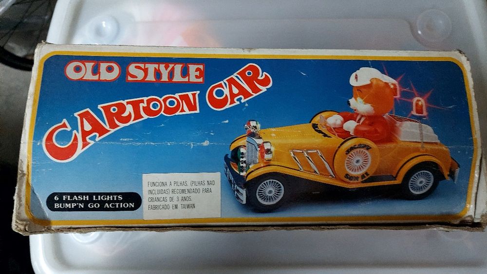 Carro Calhambeque Jalopy Brinquedo Antigo Vintage 1984