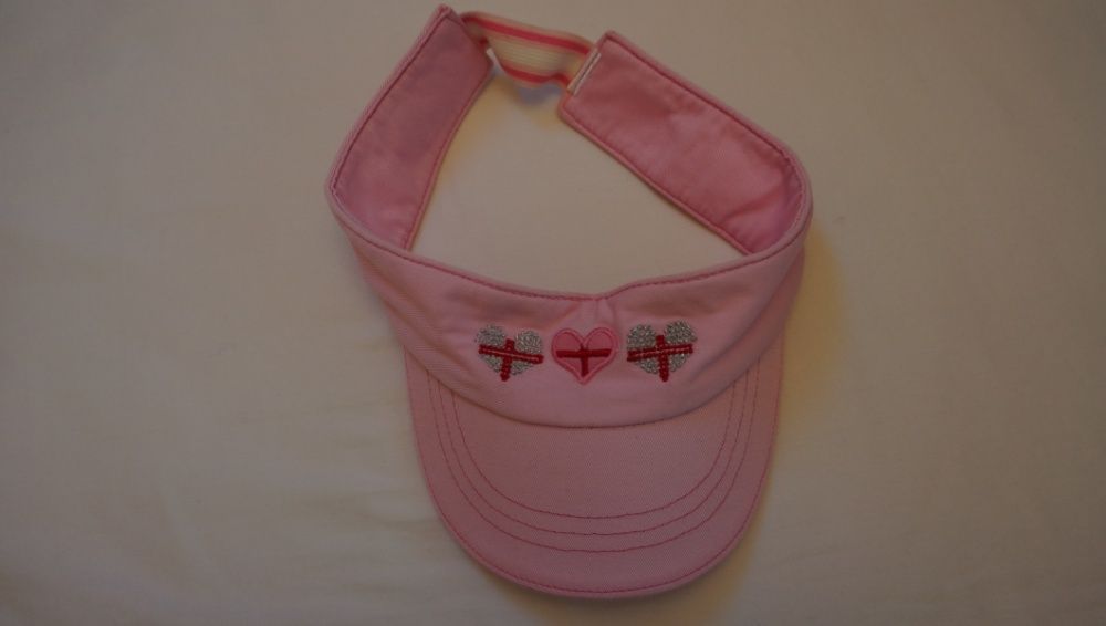 Czapka-daszek dla dziewczynki