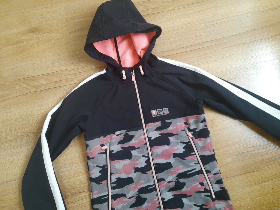Kurtka softshell dla dziewczynki 146