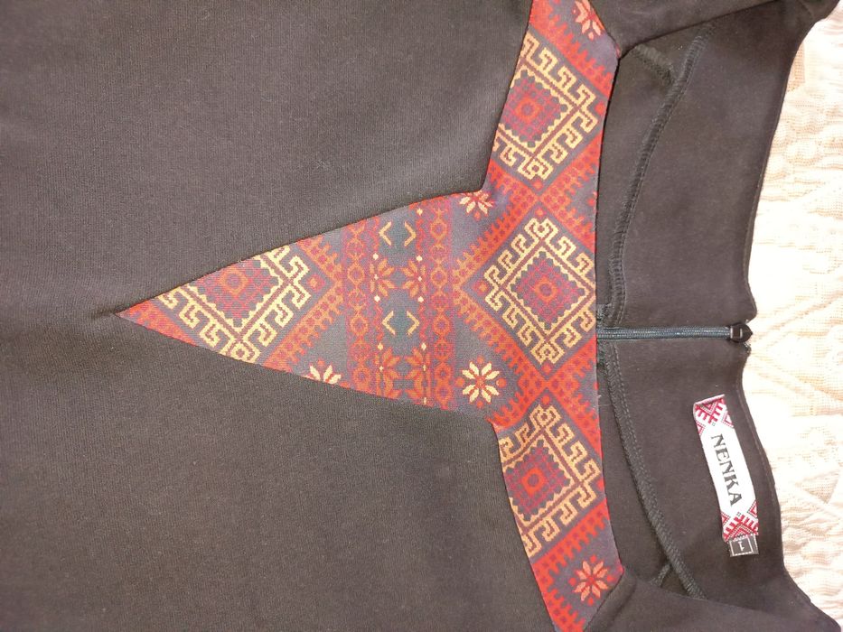 Сукня в українському стилі бренду NENKA. Вишита сукня. Плаття