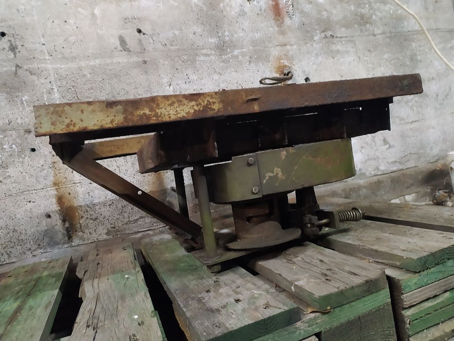 Лебедка ручная (понтонная)("ссср")