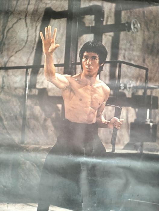 Antigo poster Bruce Lee