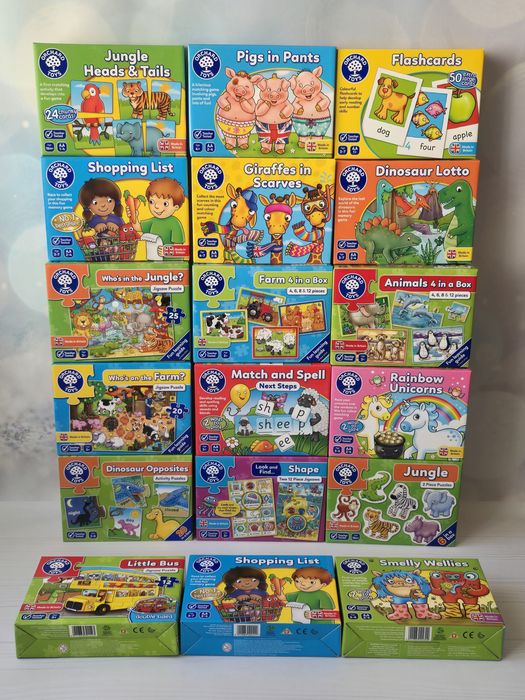 Настільні ігри Orchard Toys Cluedo Scrabble Hasbro BrainBox