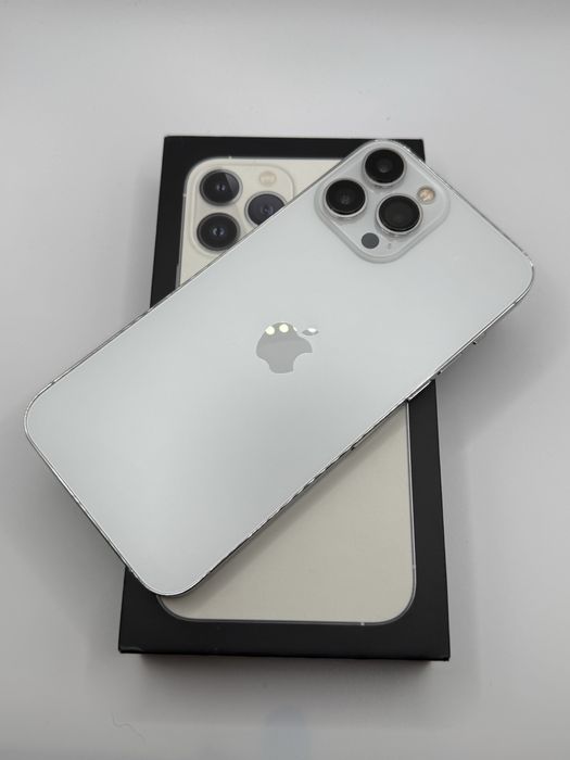 Jak nowy iPhone 13 Pro Max srebrny kondycja 100%