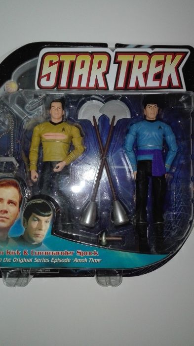 Actio figure Kirk e Spock