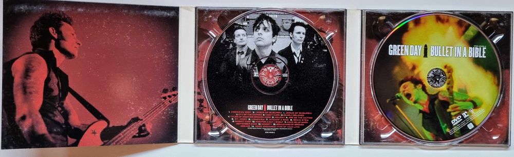 Green Day "Bullet in a Bible" 1dvd+1cd