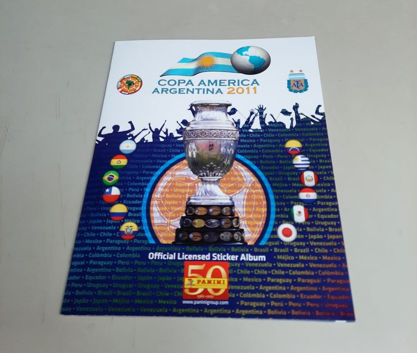 Caderneta completa Copa América 2011 panini