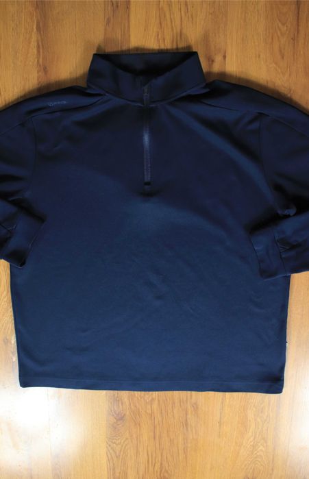 Bluza Ping r. XXL granatowa z golfem zapinana poliestrowa