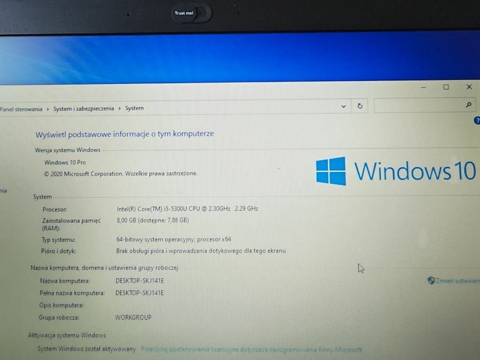 Dell latitude E7450 i5 5300U 2.3GHz  240Gb SSD 8GB