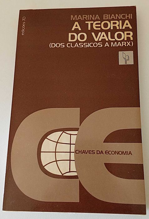 A Teoria do Valor (dos Clássicos a Marx), de Marina Bianchi PORTES GRÁTIS*