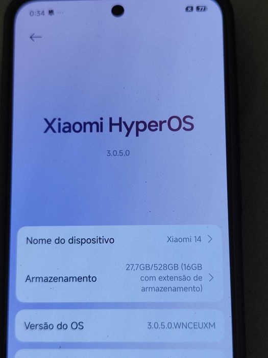 Xiaomi 14 preto 5G desbloqueado