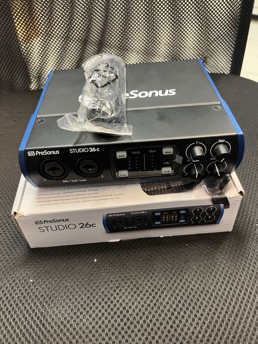 Interfejs audio presonus studio 26c
