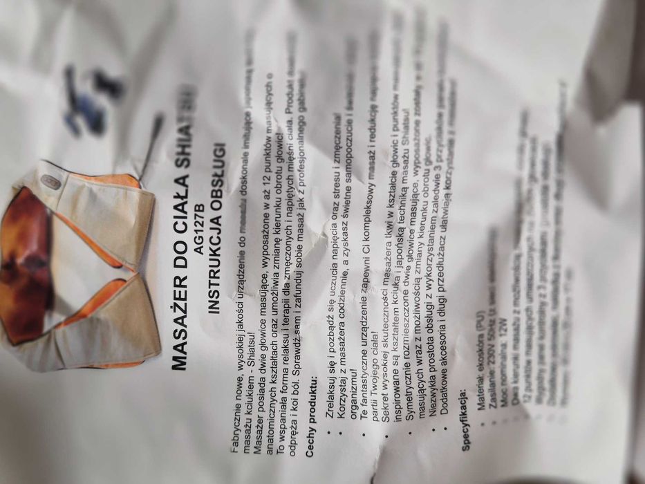 Masażer do karku EXTRALINK