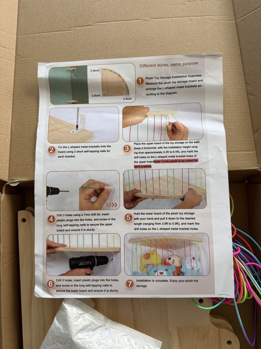 Suporte para brinquedos