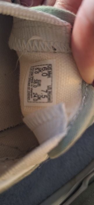 Tenis 38 Vans unisexo