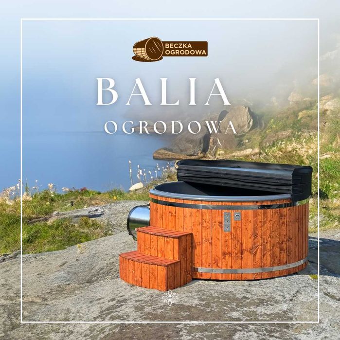 Balia ogrodowa Jacuzzi wanna z hydromasażem Bania PRODUCENT