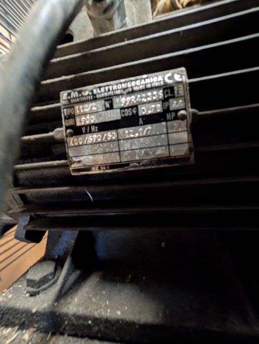 Compressor rubete trifásico reboco