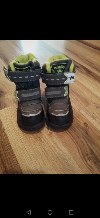 Buty zimowe chłopięce rozmiar 22