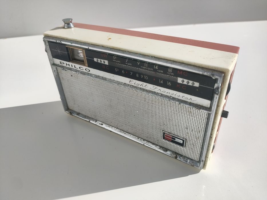 Rádio Philco Transistor 1964 a 1966 Vintage Old School