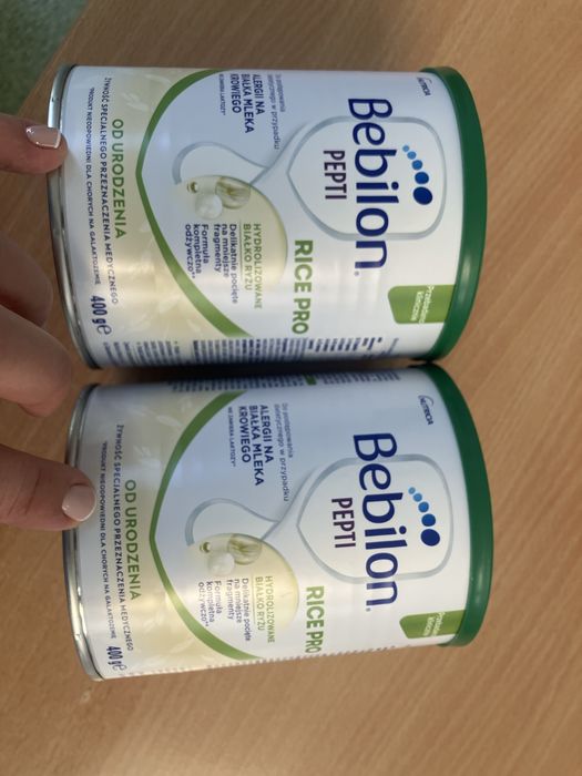Okazja nowe 2x puszka Bebilon Pepti rice pro
