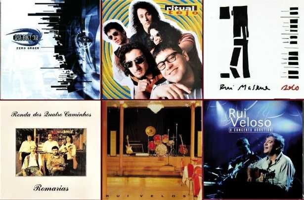 42 CDs - Música Portuguesa - Raros - Muito Bom Estado